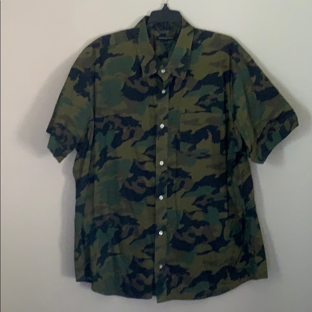 Banana Republic Army Fatigue Short Sleeve Shirt